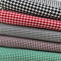 Houndstooth Fabric, Wide 57Inch, 230Gsm, 4 Style Houndstooth & Red White Checkers, Polyviscose, Clothing, Home Decor, Vest, Scarf, Pants | Etsy (US)