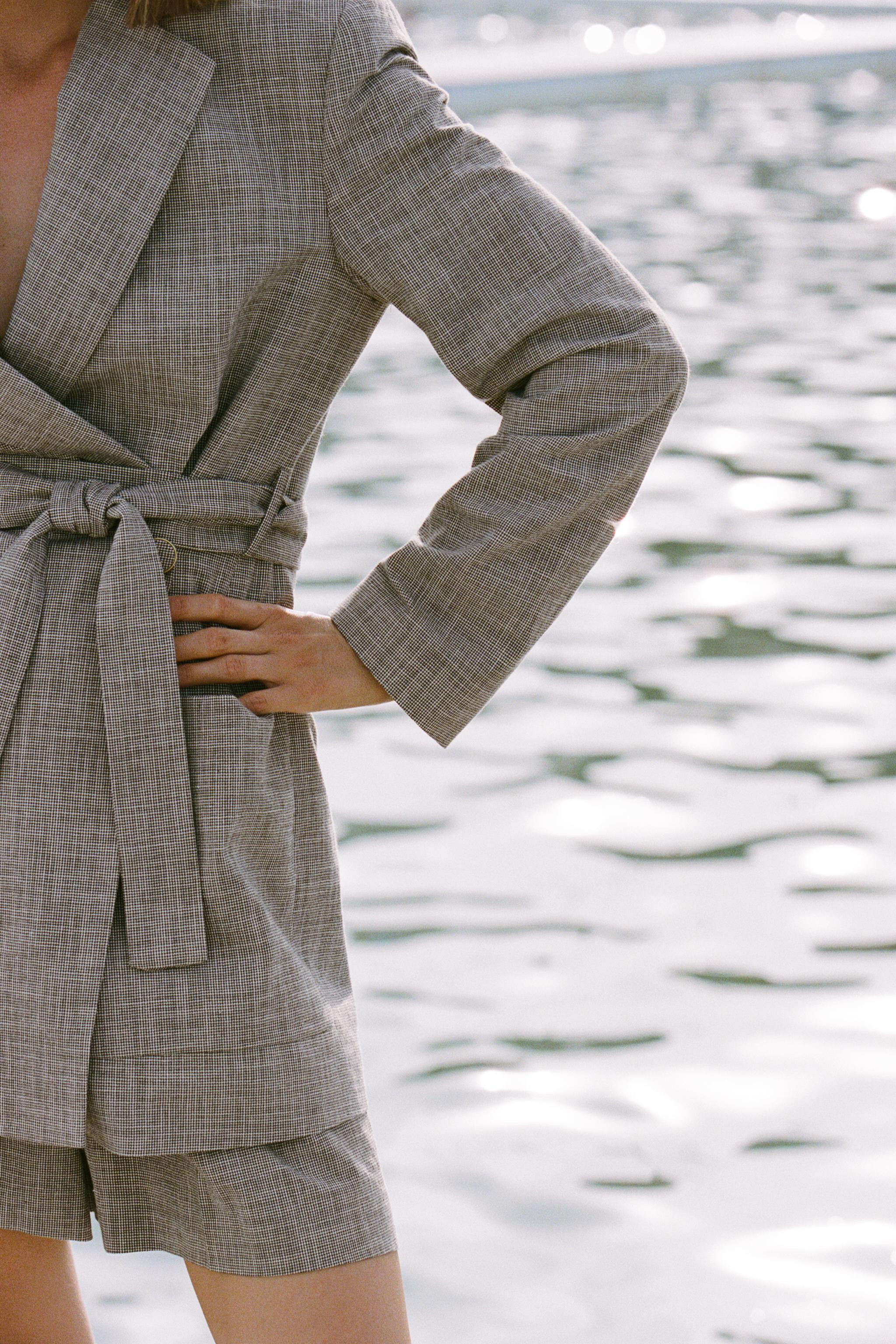 OVERSIZE-BLAZER MIT GÜRTEL | Zara DE