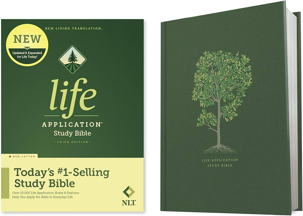 NLT Life Application Study Bible, Third Edition (Red Letter, Hardcover) Tyndale NLT Bible with Up... | Amazon (US)
