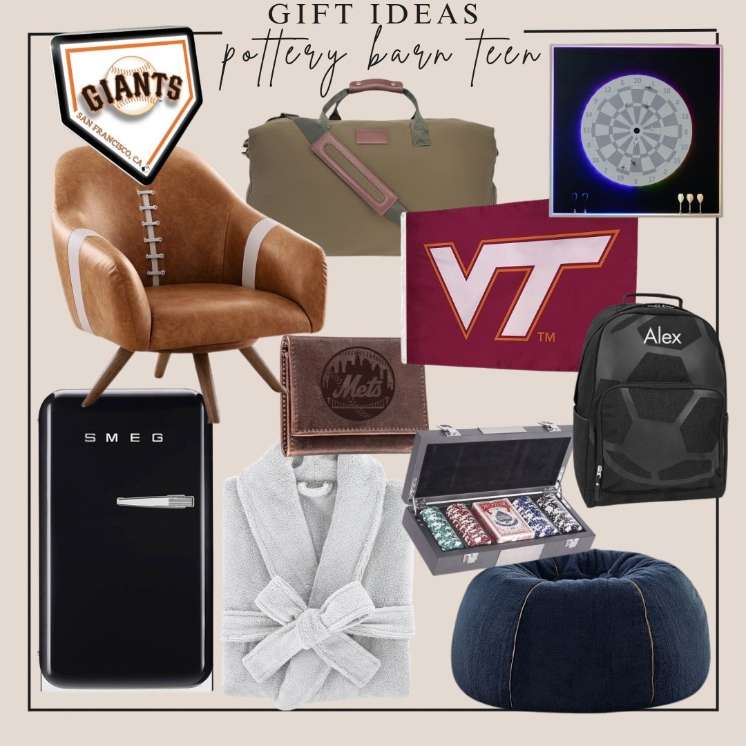 Gift Idea - Pottery Barn Teen 💙


#pottery barn teen
#gift for him
#gift idea 
#gift for teen boy
#teen boy room
#smeg mini fridge
#bedroom fridge
#bean bag chair
#college flag
#bedroom basketball hoop
#backlit basketball hoop
#football swivel chair
#sports chair
#weekender bag
#backlit dartboard
#neon light 
#mlb neon light 
#poker set
#mlb faux leather wallet 
#boy room decor 
#design inspo
#home decor 

#LTKGiftGuide #LTKHome #LTKKids