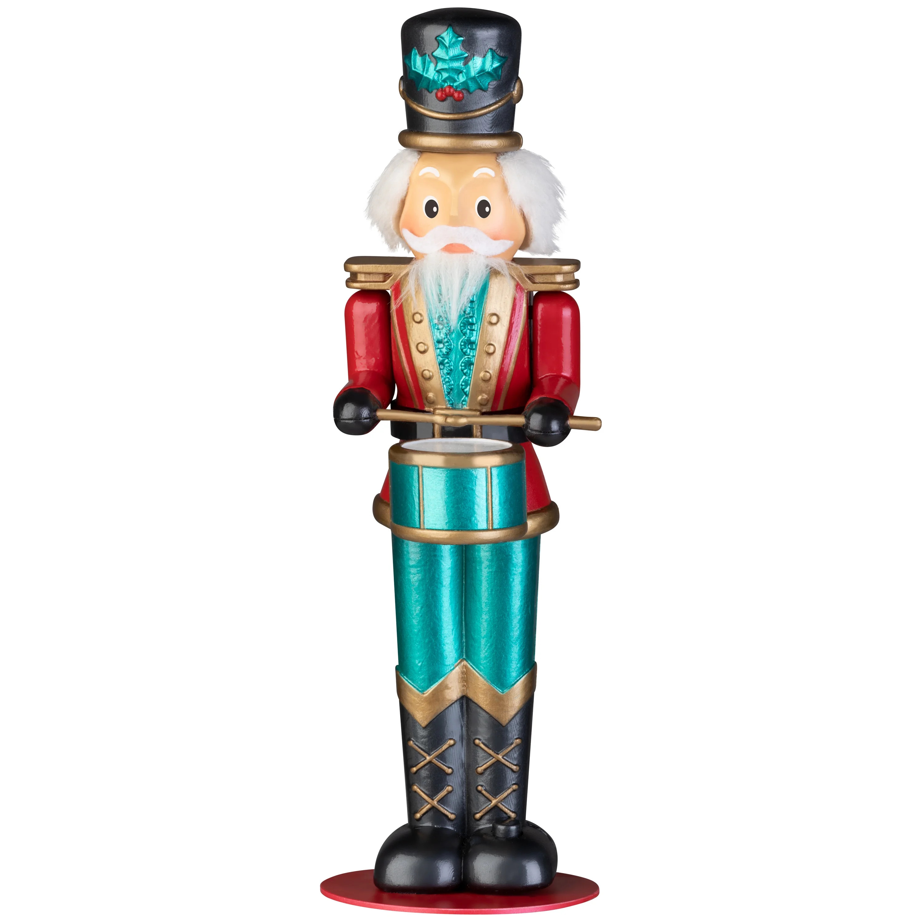 Holiday Time Animated Drumming Christmas Nutcracker Decoration 5.79 in x 12.32 in x 5.47 in 1.28 ... | Walmart (US)