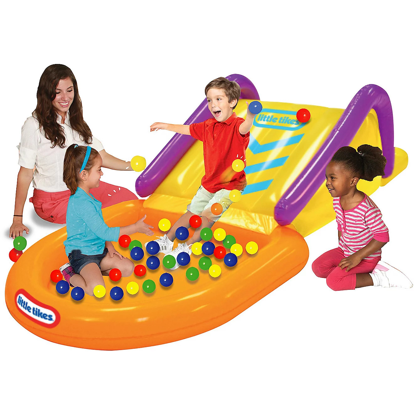 Little Tikes Slide and Splash Down Ball Pit with 40 Balls | Academy | Academy Sports + Outdoors