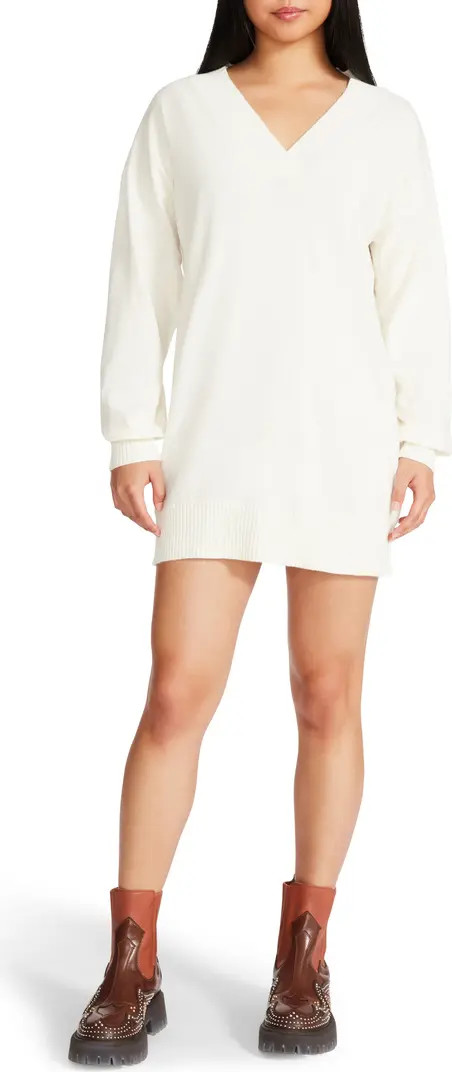 Steve Madden Helena Long Sleeve Sweater Dress | Nordstrom | Nordstrom