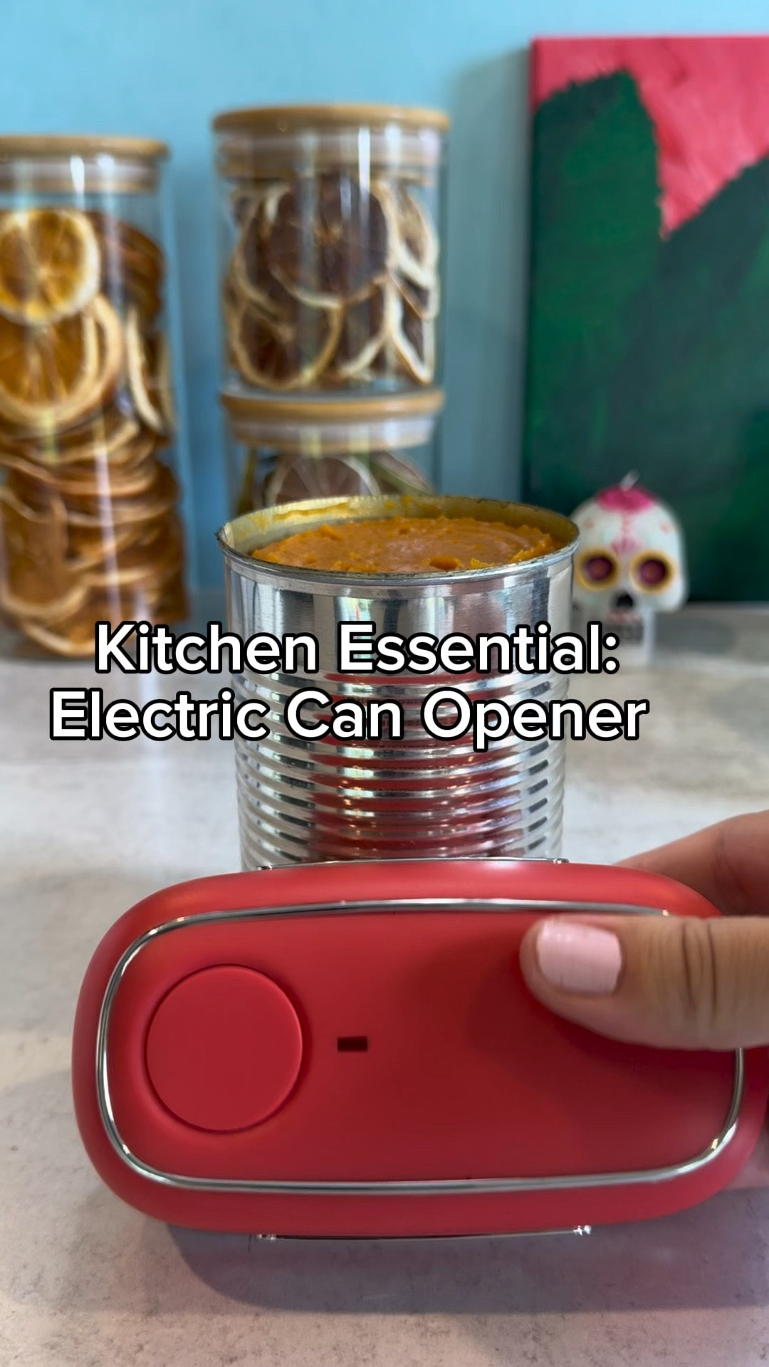 Kitchen essential: electric can opener. It will make your life so much easier! 

#LTKVideo #LTKHome