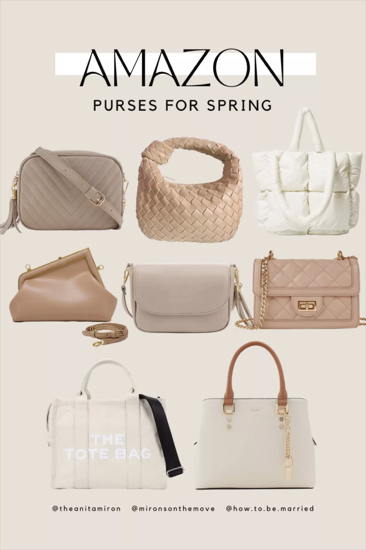 Women's Neutral Handbags, Bags & Purses