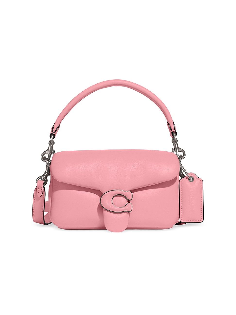 Women's Pillow Tabby Leather Shoulder Bag - Flower Pink - Flower Pink | Saks Fifth Avenue