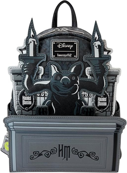 Mochila Mini de Gargoyle con Papel Pintado de la Mansi\u00f3n Embrujada de Disney de Loungefly | Amazon (US)
