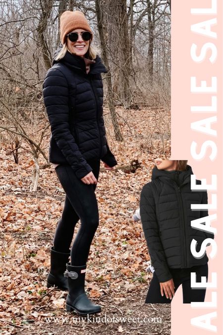 I’ve been sharing this puffer quite a bit the last week or so because it’s on sale and one of my favorites. It’s surprisingly lightweight, but also warm enough for these Chicago winters. I also love the side panels, which make the jacket more flattering than the normal puffer. I’m wearing XS.

#LTKsalealert #LTKunder100 #LTKFind