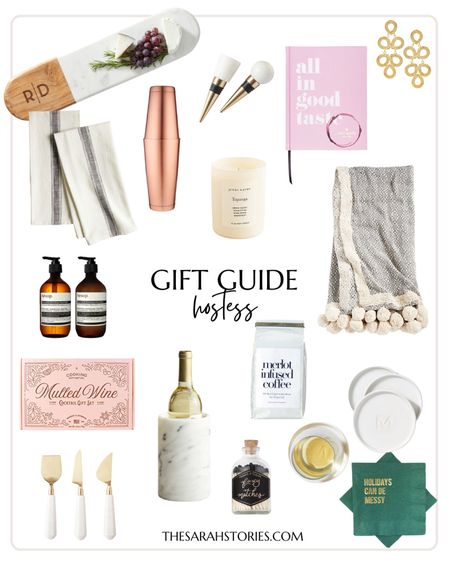 Holiday gift ideas for the hostess ✨ for all the parties, get togethers & entertaining to be had — gift the hostess with the mostest something special! See all my other Gift Guides on thesarahstories.com! #holidaygiftguide #holidaygifts2022 #hostessgifts #homegifts #giftsforher #giftideas 

#LTKGiftGuide #LTKhome #LTKHoliday