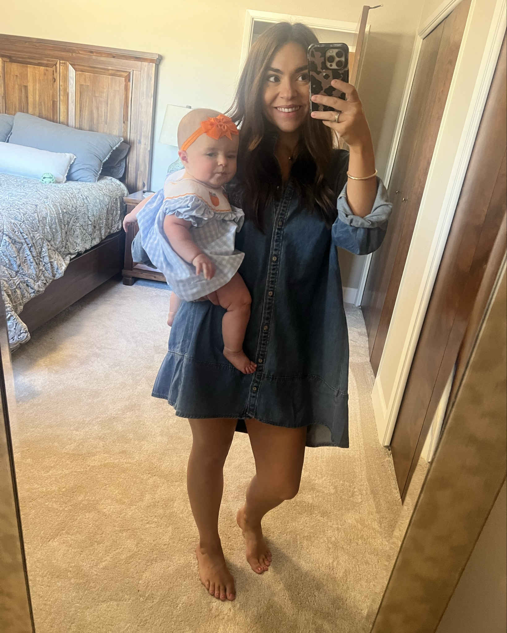 This dress is finally restocked!! 🎉October Sunday church fits✨🥰🎃 #fall #halloween #thanksgiving 
#nursingfriendly #postpartum
#shoptalulah #fallfamilyphotos #familyphotos

#LTKBaby #LTKHalloween #LTKSeasonal