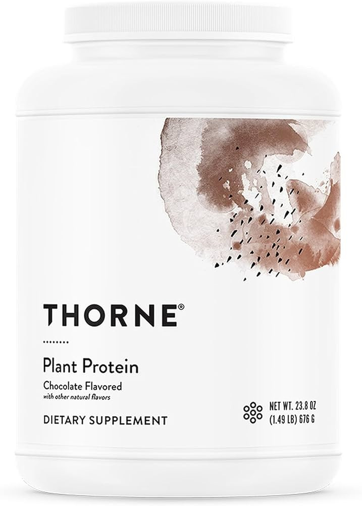 THORNE - Plant Protein - 22 Grams of Vegan Protein Powder - Pea, Rice & Chia Seed Protein with Co... | Amazon (US)