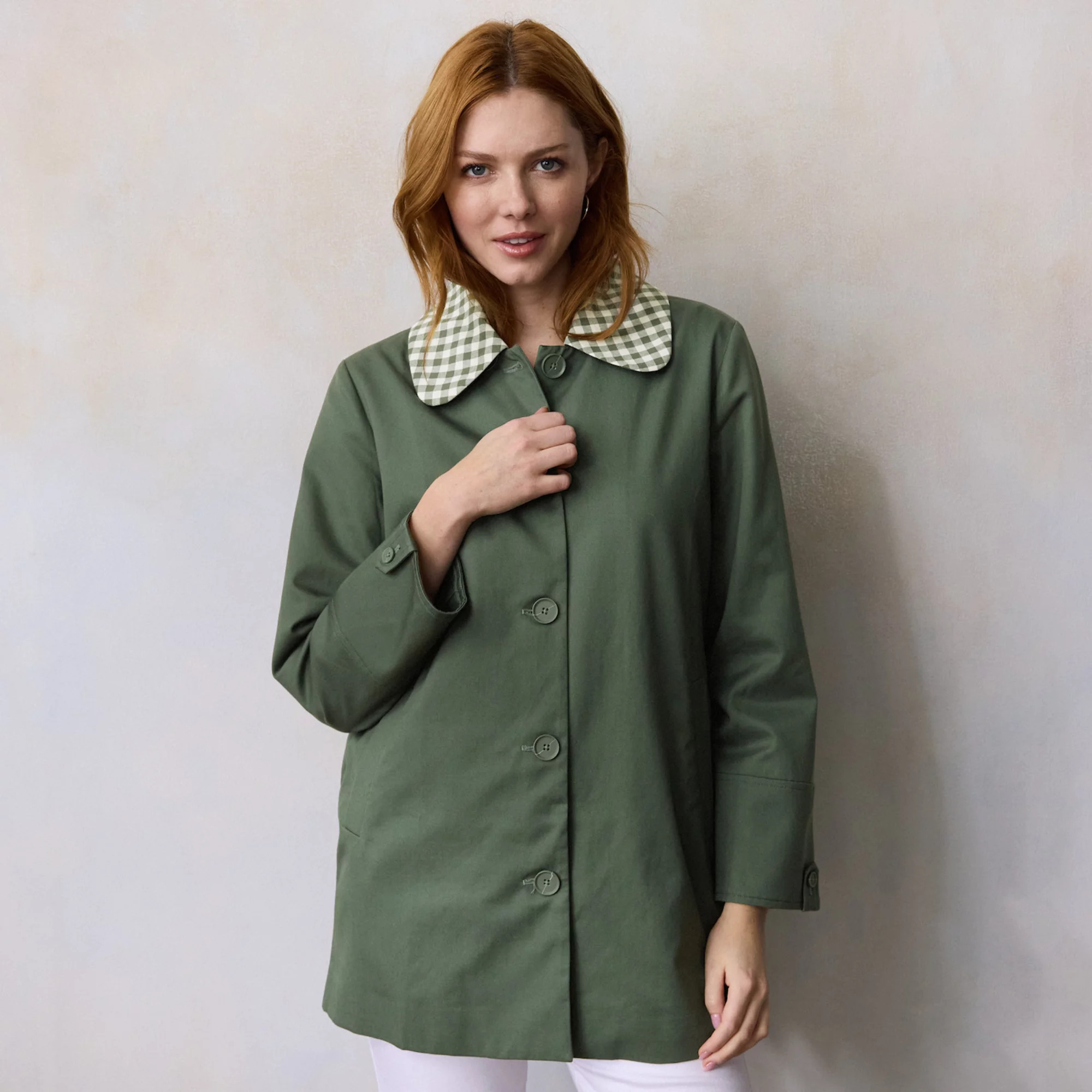 Women's LC Lauren Conrad Long Cotton Overcoat | Kohl's