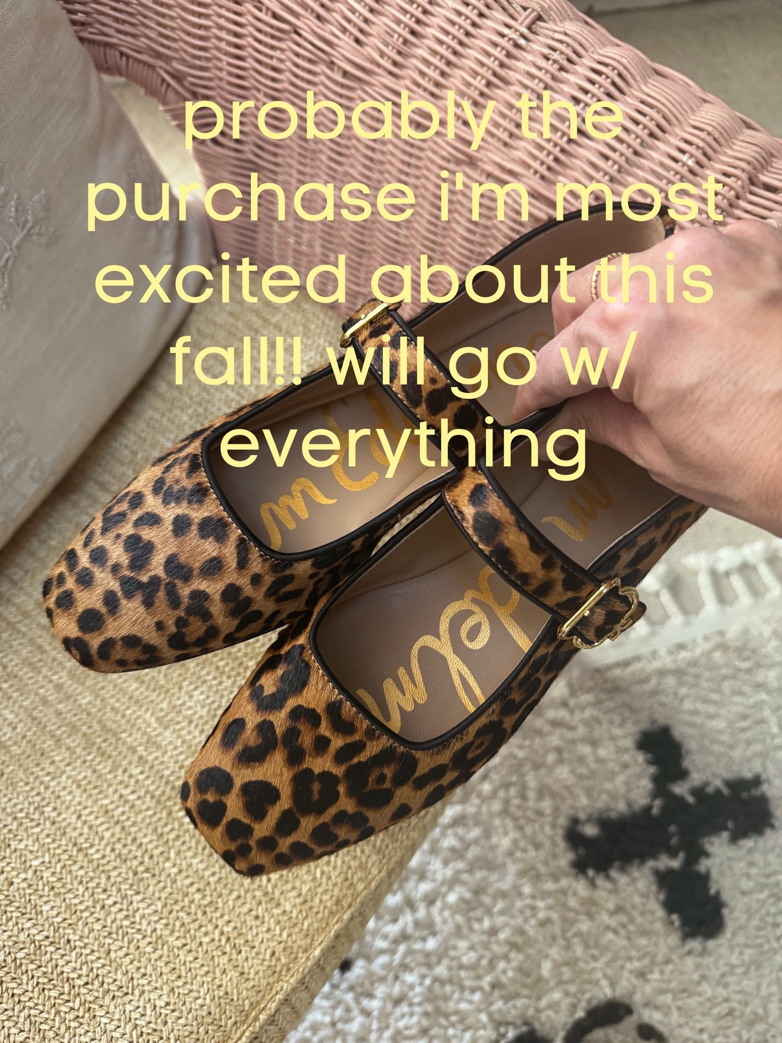 loveee these leopard flats! run tts