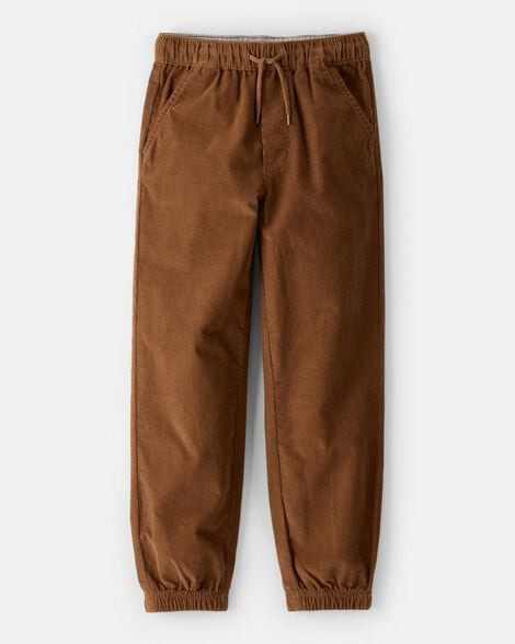 Boys Corduroy Joggers - Brown | Carter's Inc