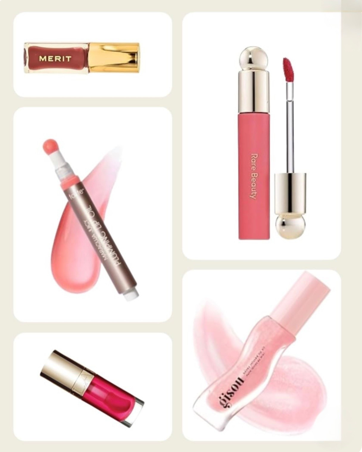 Here Are My Fav "Go To"
Lip Oils! 💕

These lip oils from Merit, Rare Beauty, Gisou, Chanel, Clarins, Tower 28 Tarte, and Dior are my favs! ✨

#lipoil #lipgloss #lipstick #marneystidbits
#lipcare

#LTKgrwm #LTKvlog #LTKBeauty