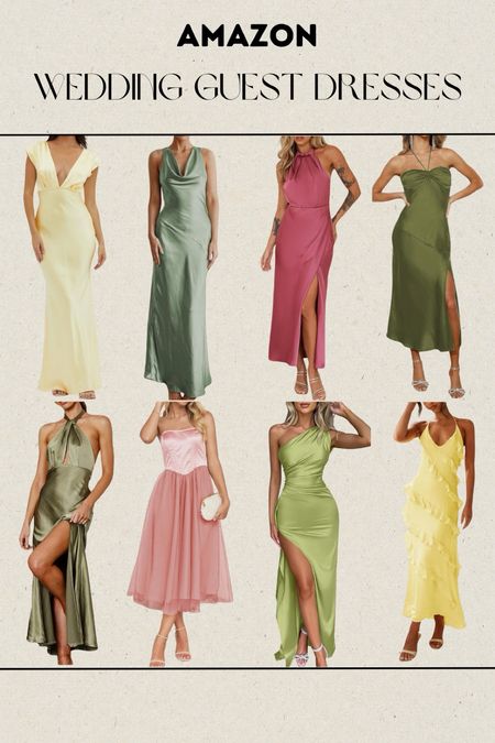 Wedding guest dress, satin dress, amazon dress, amazon wedding guest dress, formal dress, cocktail dress, maxi dress, midi dress, Amazon dresses 

#LTKwedding #LTKSeasonal #LTKfindsunder50