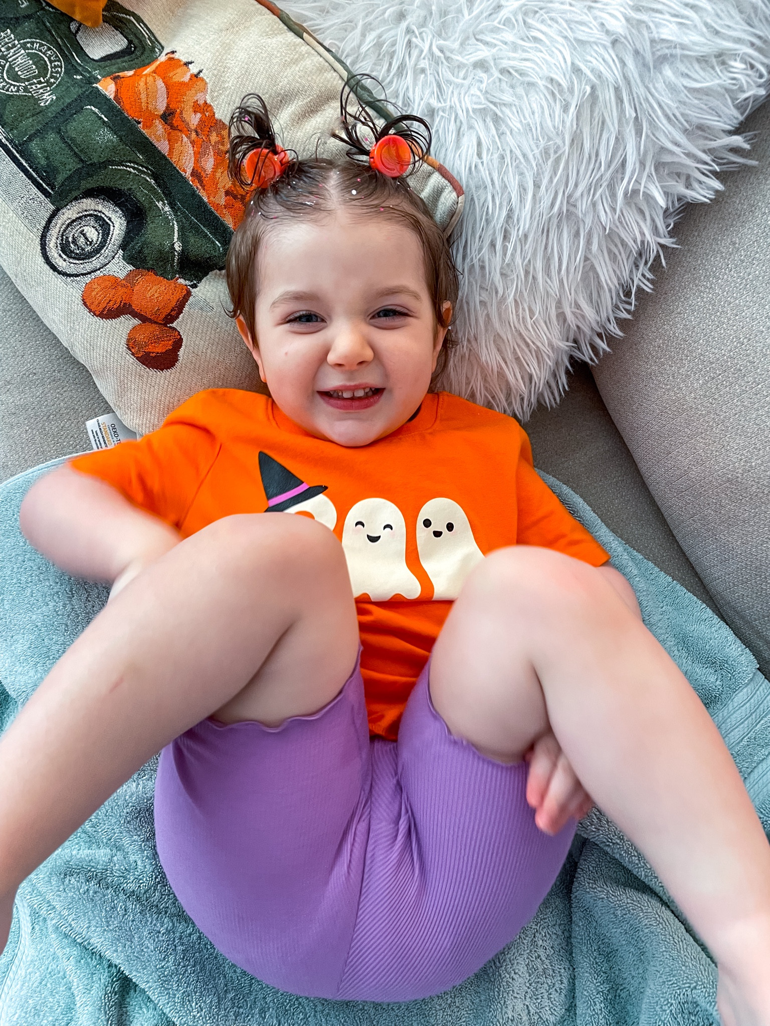 Berkley is excited for spooky season! 👻🎃💜

#Target #Halloween #ToddlerFashion #TrendyToddler #RibbedShorts 

#LTKxTarget #LTKKids #LTKHalloween