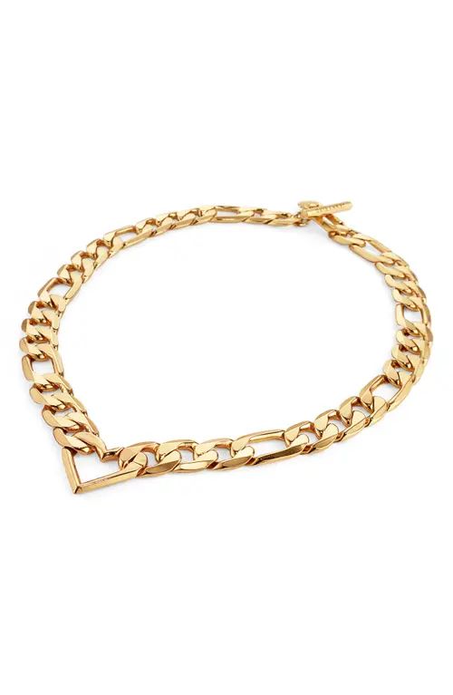 Jenny Bird Vera Chain Necklace in High Polish Gold at Nordstrom | Nordstrom
