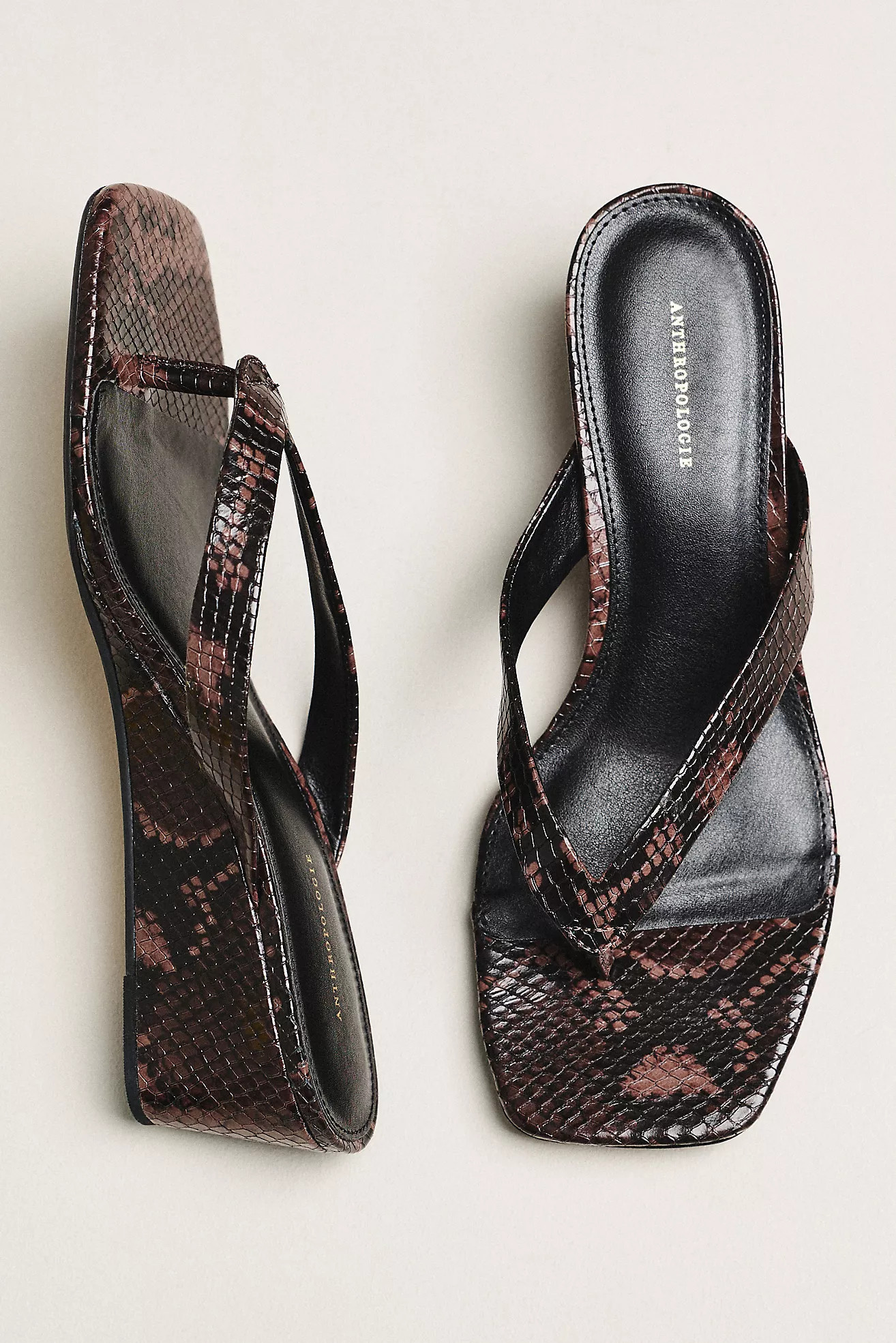 By Anthropologie Wedge Thong Heels | Anthropologie (US)