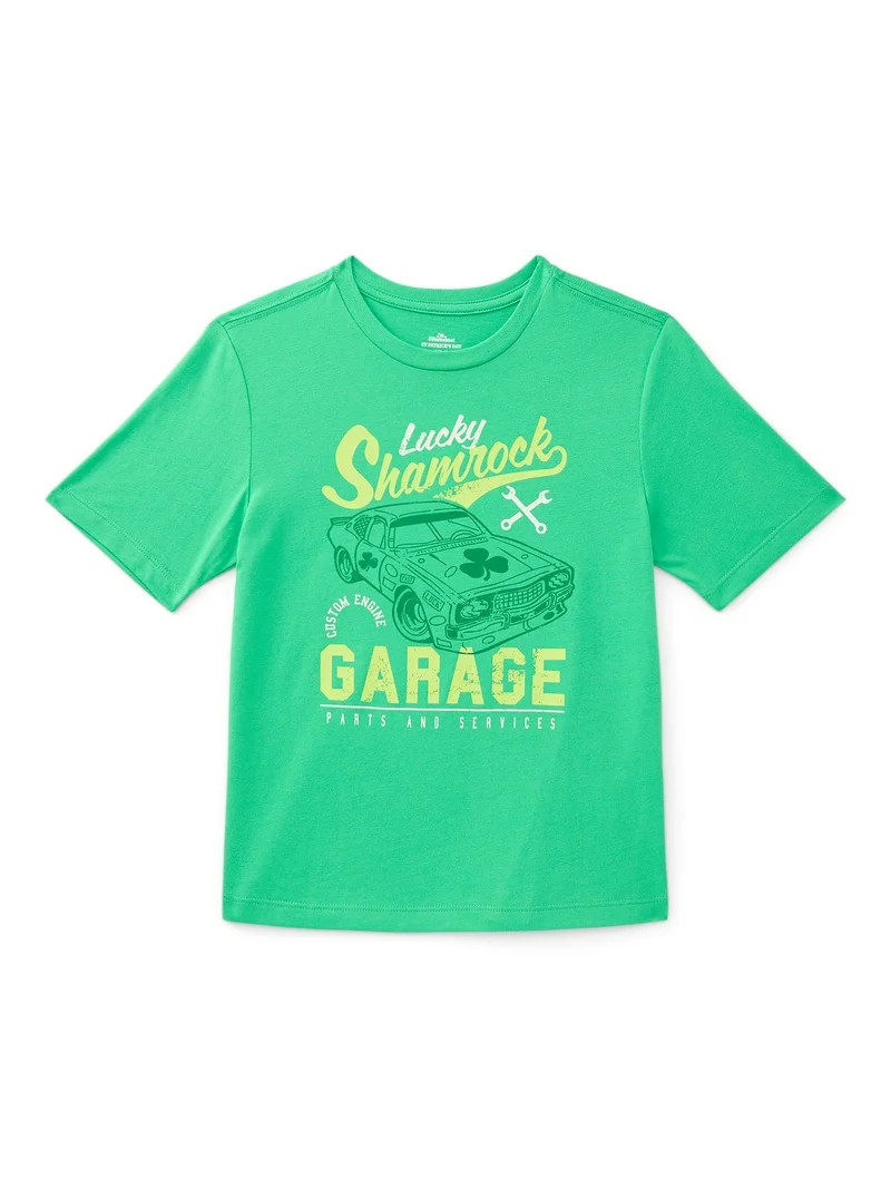 St. Patrick’s Day Boys Graphic Tee from Way to Celebrate, Sizes 4-18 & Husky | Walmart (US)