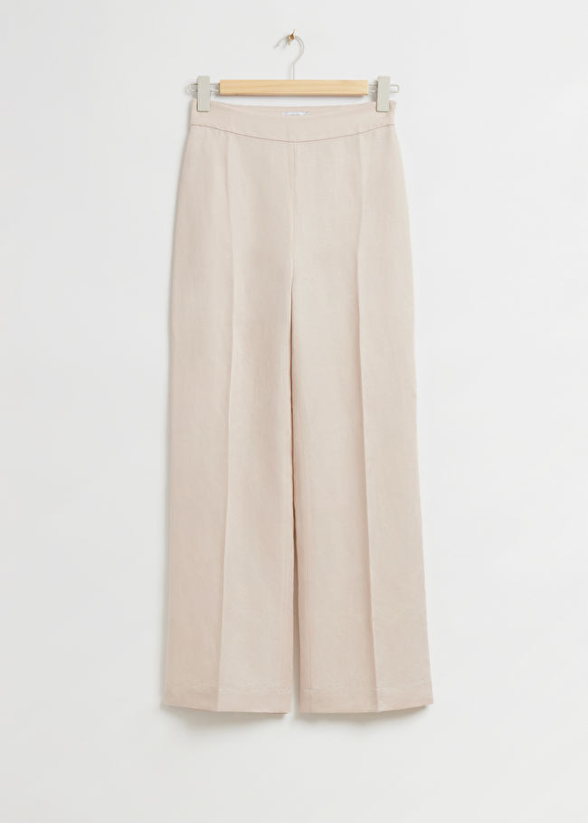 Linen Wide-Cut Trousers | & Other Stories (EU + UK)