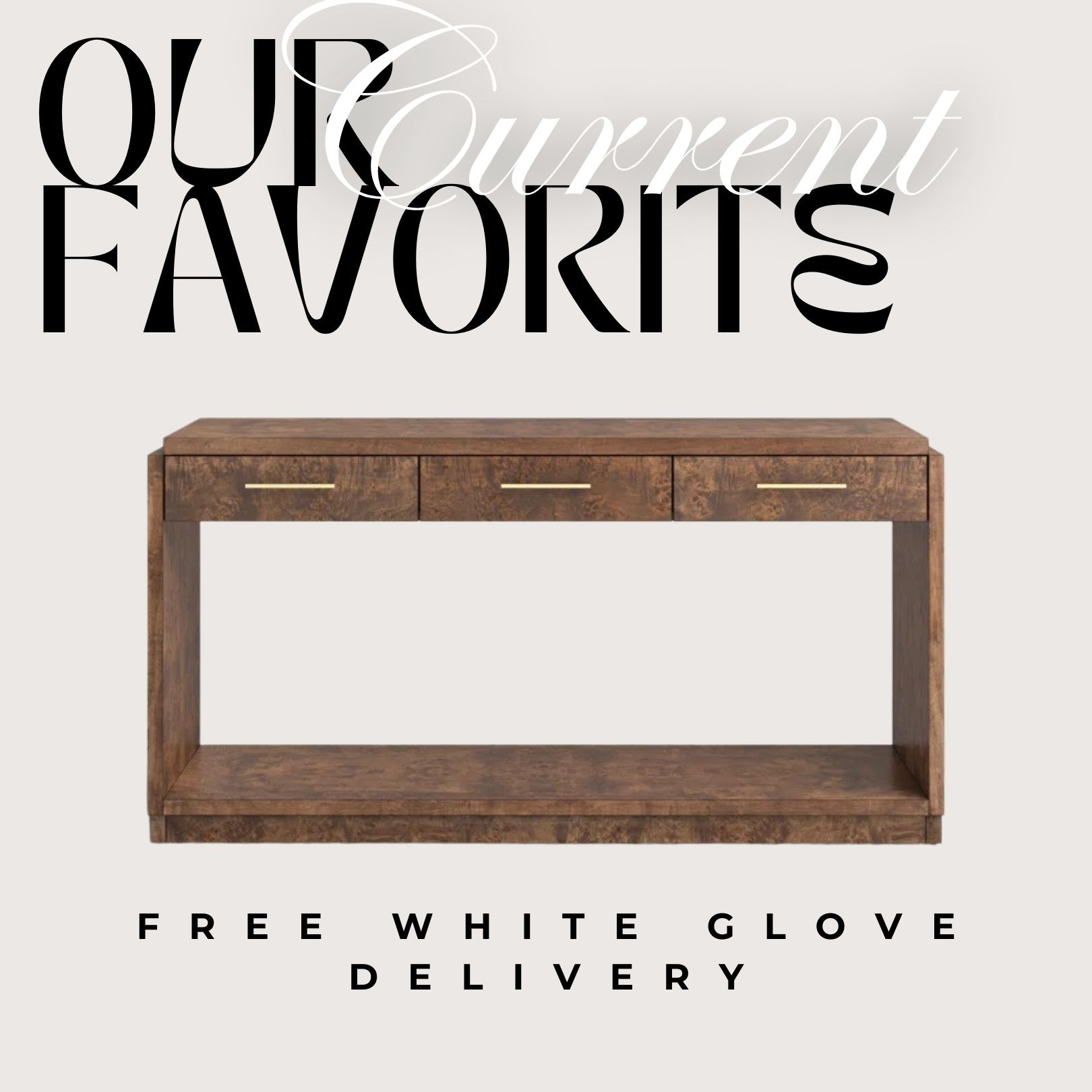 Shop our current favorite console table, with FREE white glove delivery! 


#LTKHome