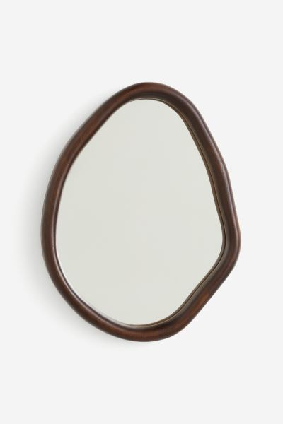 Mango wood mirror - Dark brown - Home All | H&M GB | H&M (UK, MY, IN, SG, PH, TW, HK)