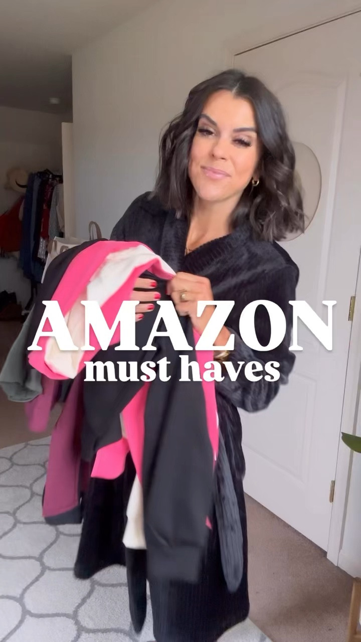 Amazon Workout Fits! Size xs in leggings, size small in tank, and sized up to a medium in sweatshirt for an oversized fit. Sneakers fit true to size. 

If something is sold out in a certain color,  Amazon has selected a “similar pick” it says. If you click below that picture it says “view original”, and then click “view details”. That will take you to the actual item in the reel. If you don’t see “similar pick”, then it’s the actual item I am wearing.

#LTKSeasonal #LTKFitness #LTKActive