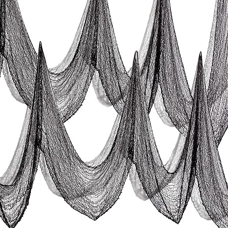 Amazon.com: SEASONJOY 394x30 Inch Halloween Creepy Cloth, Spooky Halloween Decorations Indoor, Sc... | Amazon (US)