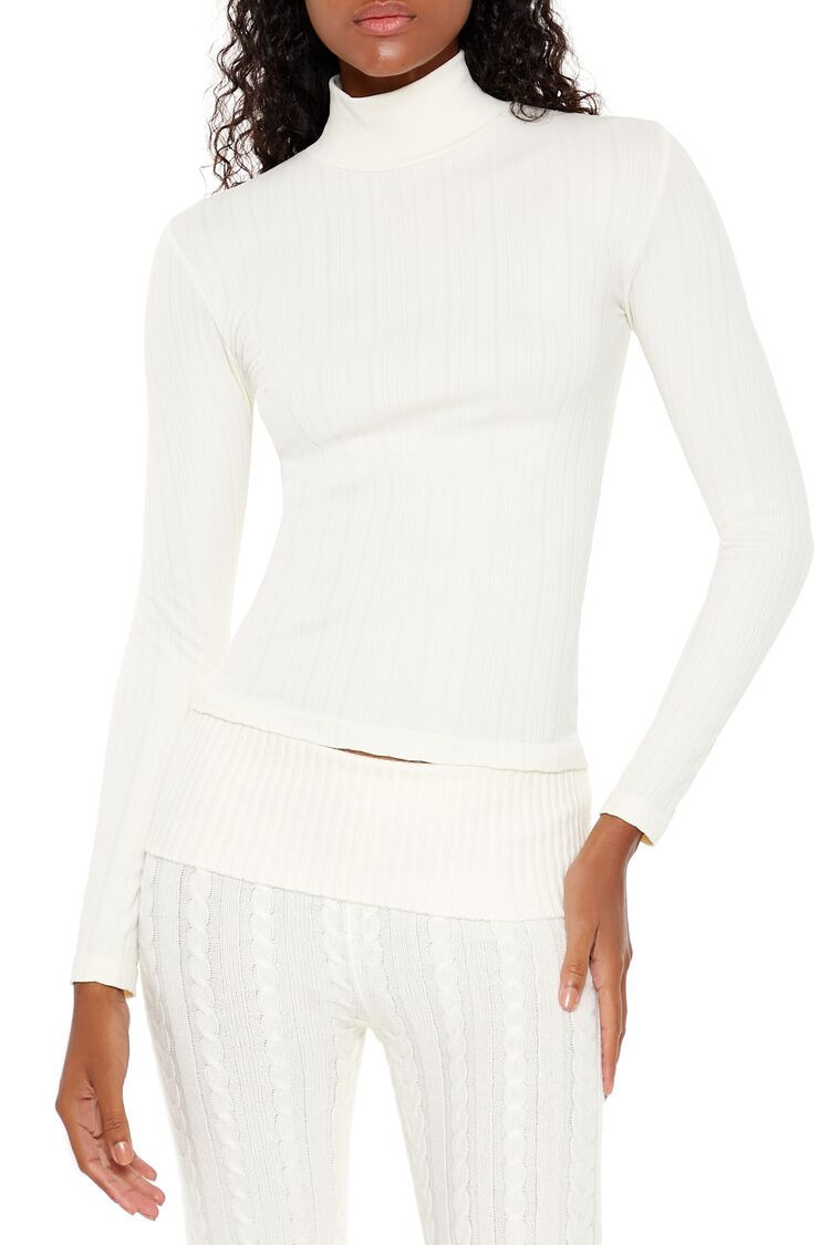Seamless Turtleneck Top | Forever 21