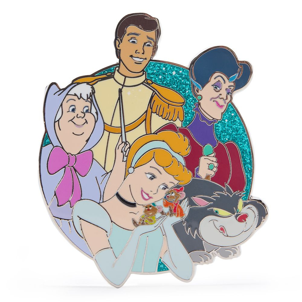 Cinderella Cast Pin | Disney Store | Disney Store