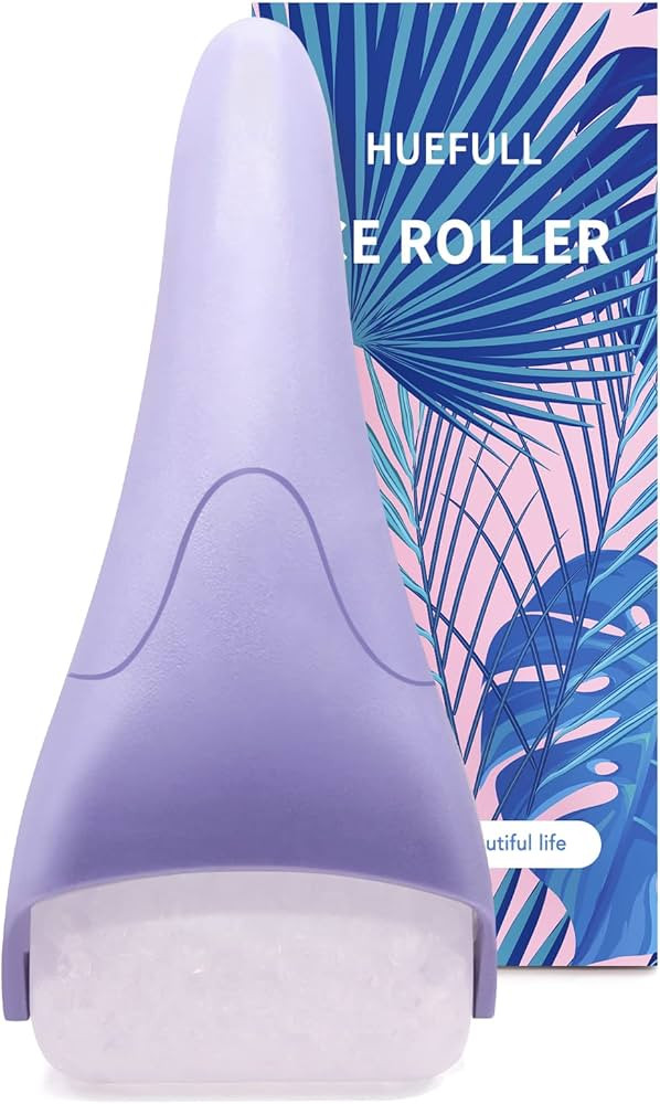 huefull Face Ice Roller, Ice Roller for Face and Eye, Ice Face Roller Reduce Migraine Pain- Purpl... | Amazon (US)