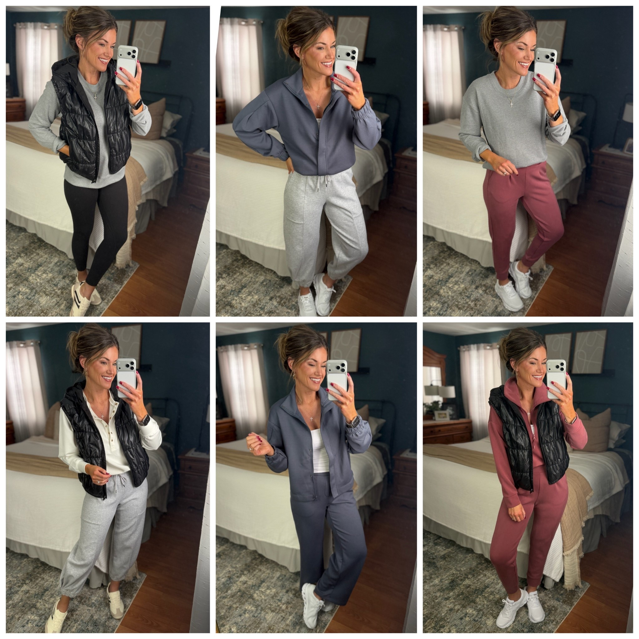 Comfy but make it cute. So many great athleisure pieces at Walmart right now. 
Wearing small in all tops. Medium in all bottoms  

#LTKActive #LTKSeasonal