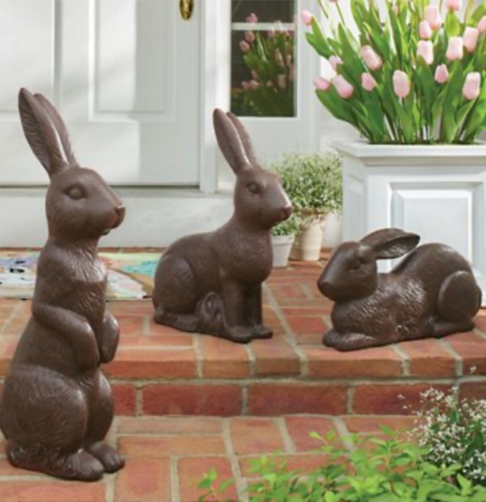 Chocolate Bunnies.
Easter house decor. Luxury Easter party decor 

#LTKhome #LTKfamily #LTKSeasonal