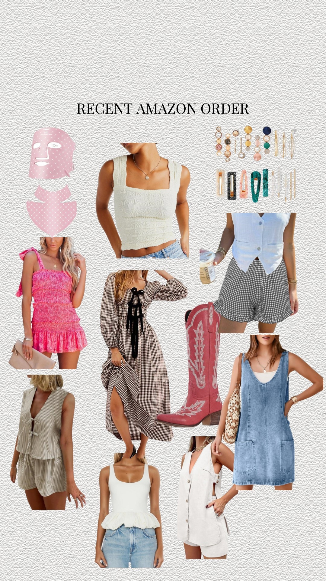 recent amazon order! gearing up for spring with some cute pieces 

#LTKStyleTip #LTKSeasonal #LTKSpringSale