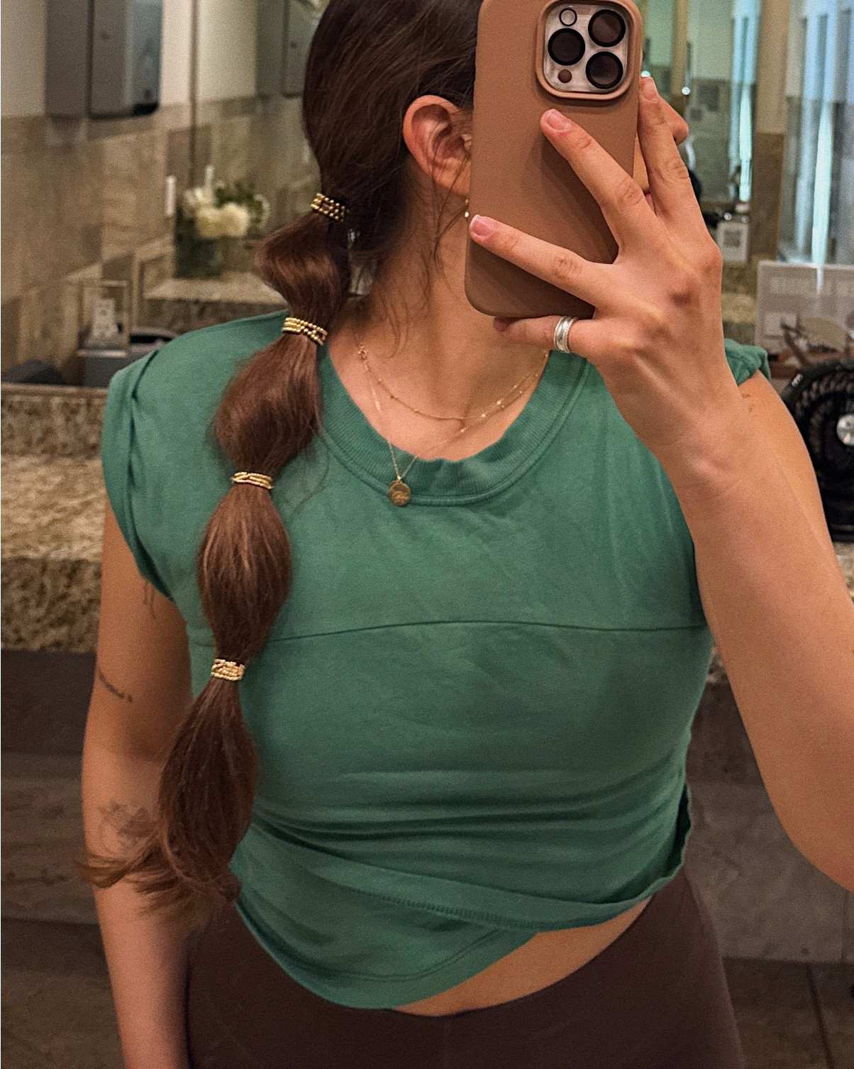 Turned these bracelets into hair accessories!!

#LTKStyleTip #LTKFestival