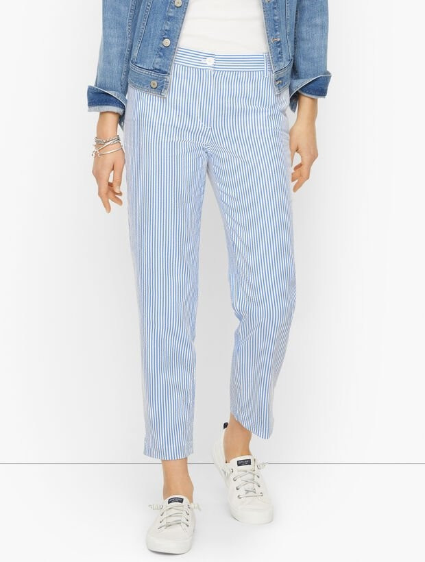 Perfect Crops - Sunshine Seersucker | Talbots