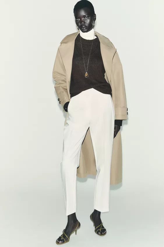 HIGH-WAIST TROUSERS | Zara UK