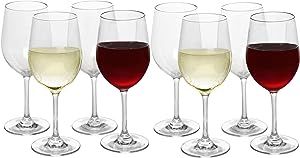 Unbreakable Stemmed Wine Glasses, 12oz- 100% Tritan- Shatterproof, Reusable, Dishwasher Safe Drin... | Amazon (US)