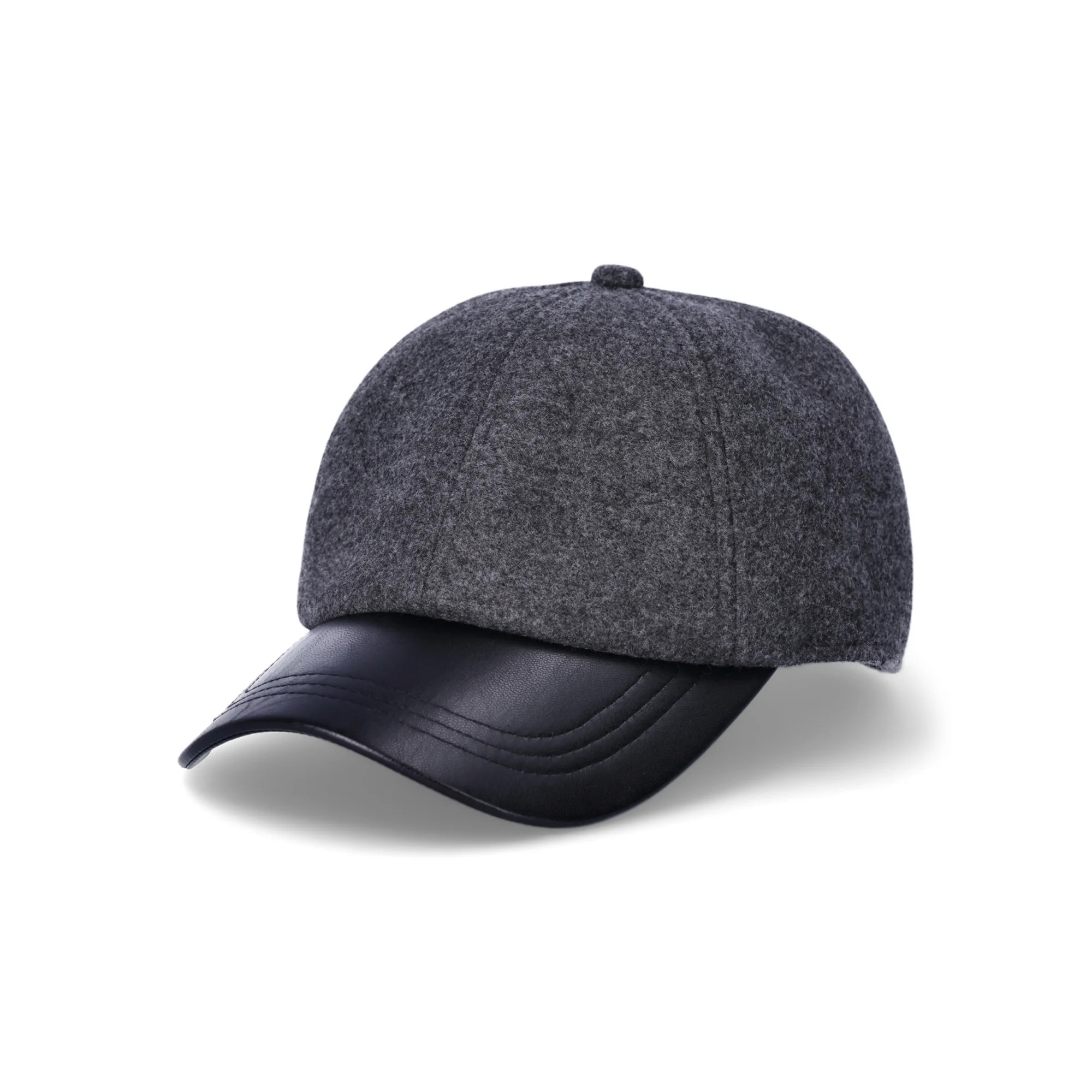 Time and Tru Women's Flannel Baseball Hat, One Size Fits Most, Charcoal Heather | Walmart (US)
