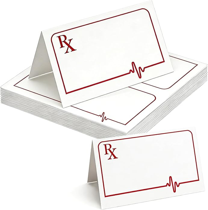25 Pcs Nurse Themed Food Place Cards Folding Nursing Graduation Table Place Cards Nurse Food Tent... | Amazon (US)