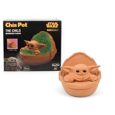 Joseph Enterprises, Inc Star Wars: The Mandalorian The Child Baby Yoda Chia Pet Decorative Planter | Target