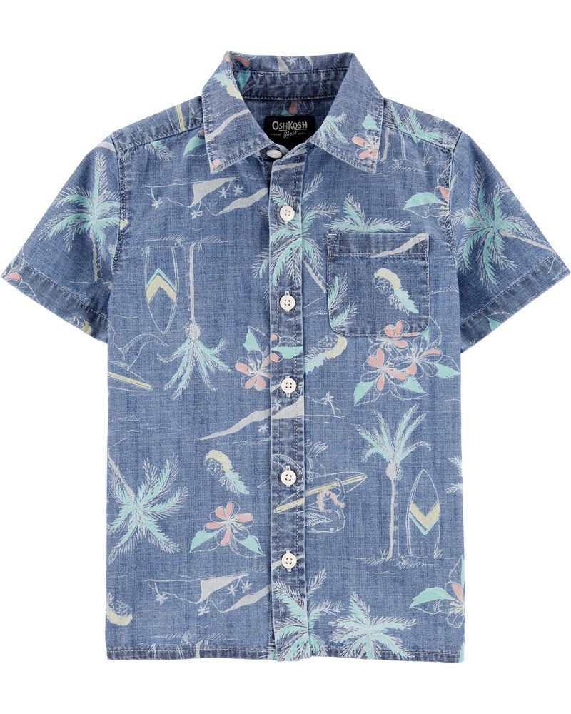 Hawaiian Chambray Button-Front Shirt | Carter's