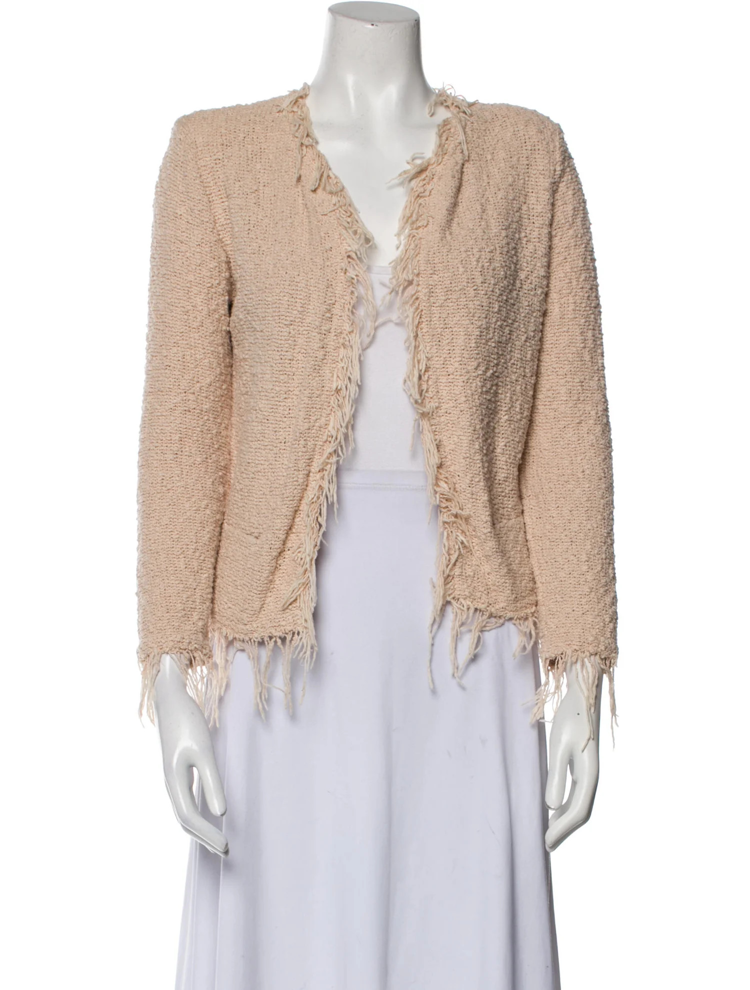 Tweed Pattern Evening Jacket | The RealReal