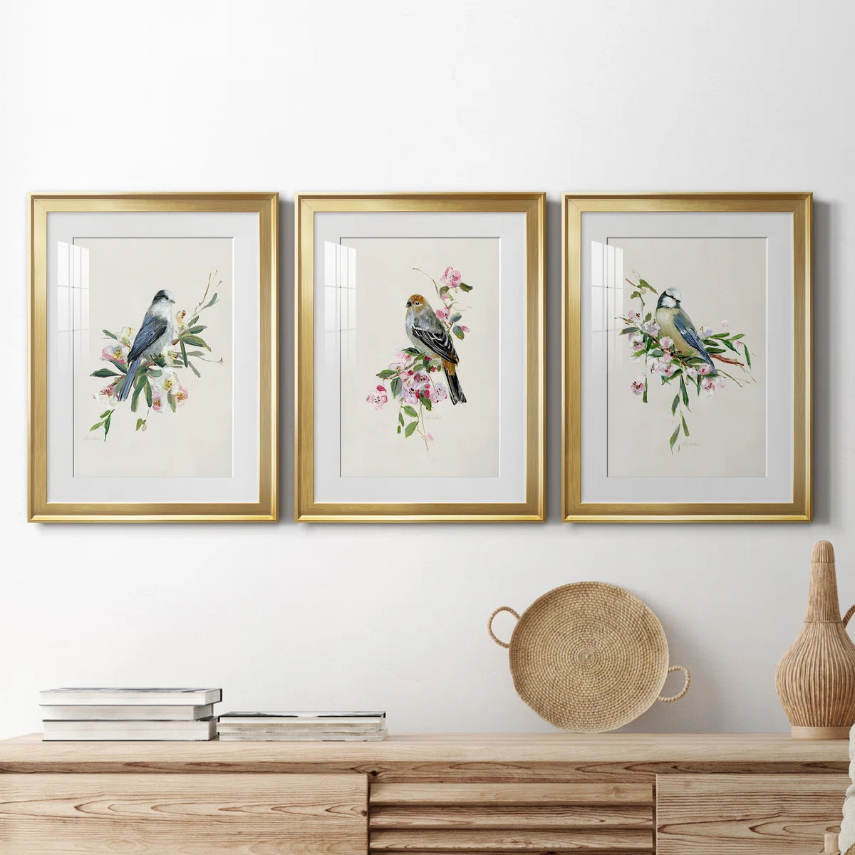 " Spring Song Blue Bird " (Set of 3) | Wayfair North America