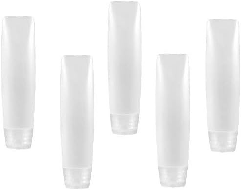 5 Pcs 1 oz Travel Bottles Empty Refillable Toothpaste Tubes Containers Small Mini Size Squeeze Di... | Amazon (US)
