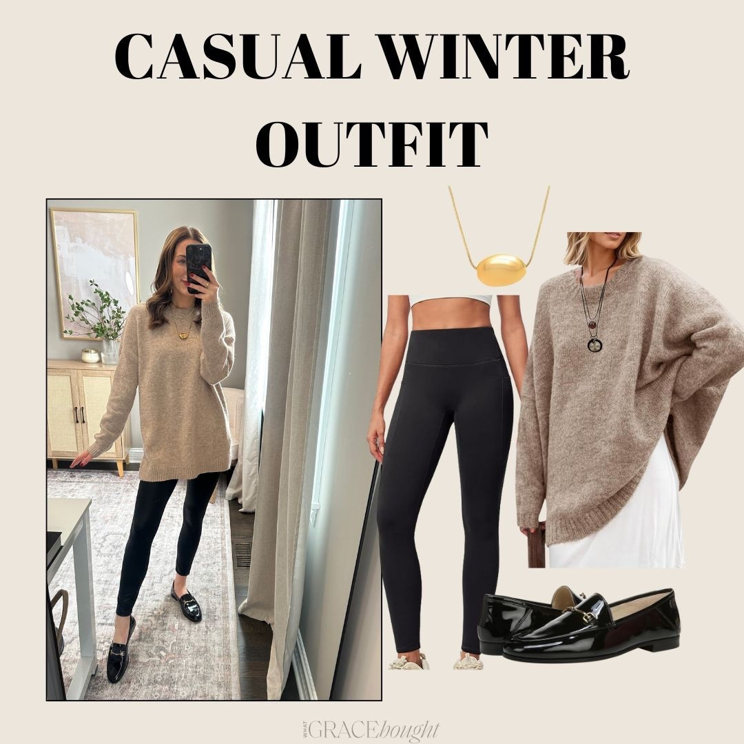 Casual winter outfit inspo! 

#LTKootd