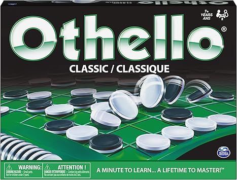 Othello - The Classic Board Game of Strategy for Adults, Families, and Kids Age7 and up | Amazon (US)