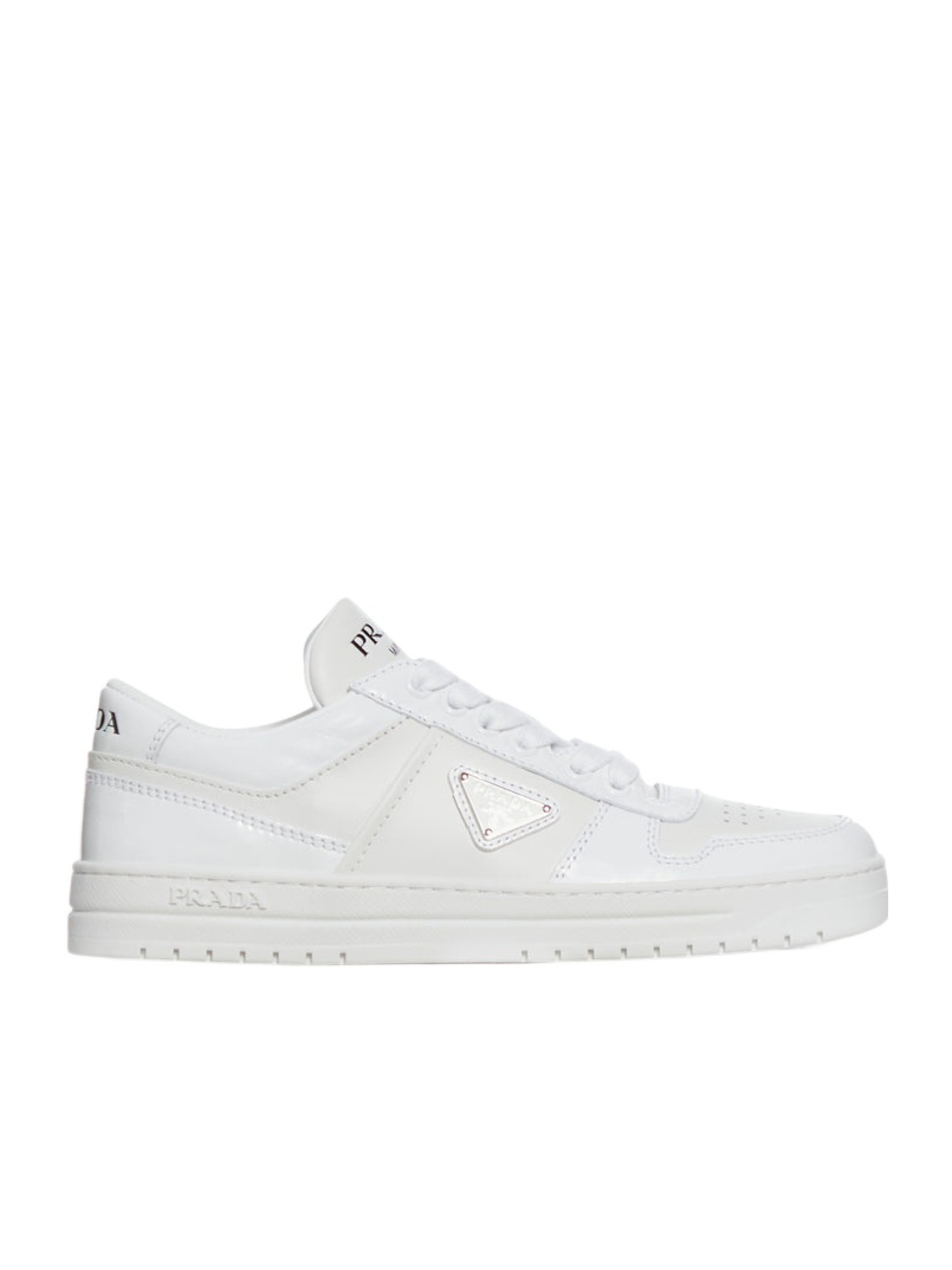Prada Downtown Triangle Logo Sneakers | Senser US