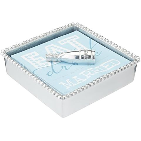 Mariposa Beaded Napkin Box | Amazon (US)